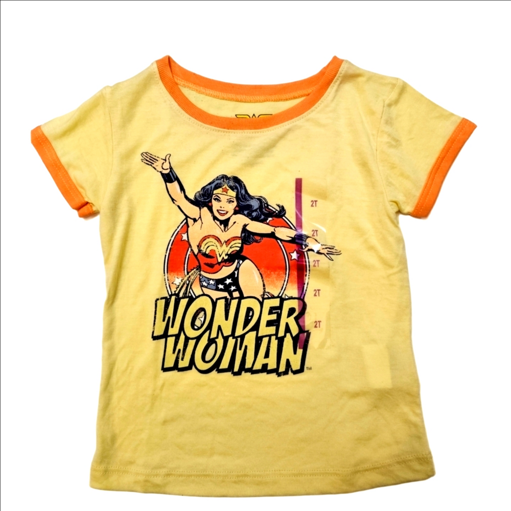 Girl's New 2T Wonder Woman T-Shirt -Vintage